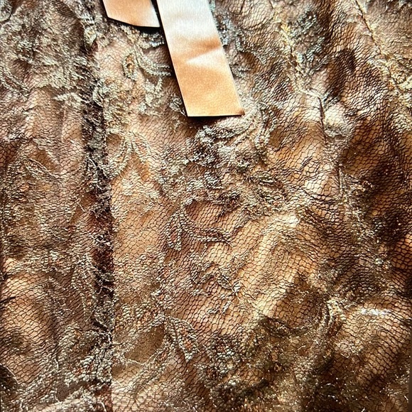 Brand New- Metallic Lace Dress from BCBG - Picture 5 of 5